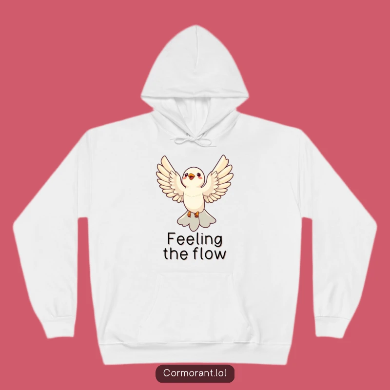 Funny Soaring Bird Hoodie: Cozy Comfort Meets Avian Humor, Great Funny Gift!