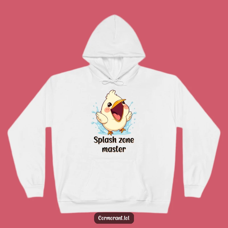 Funny Bird Splash Hoodie - Cozy & Cheerful Water Bird Wear