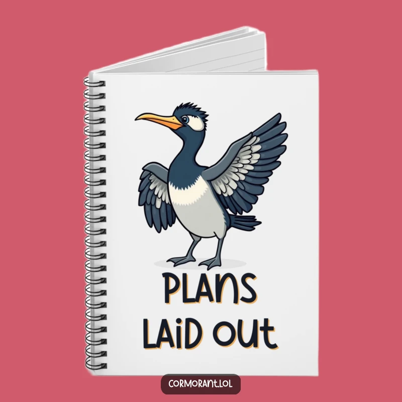 Funny Cormorant Strut Notebook: Comical Notes - Perfect Gift