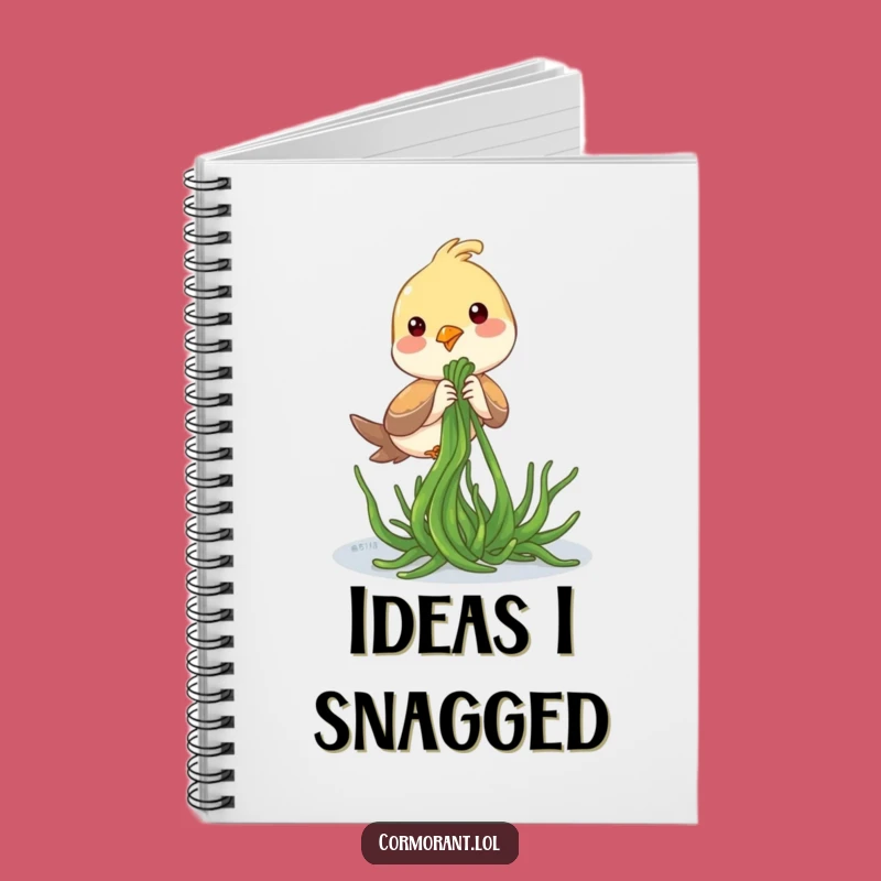 Funny Seaweed Bird Notebook: Jot Down Your Beachy Ideas, Perfect Funny Gift!