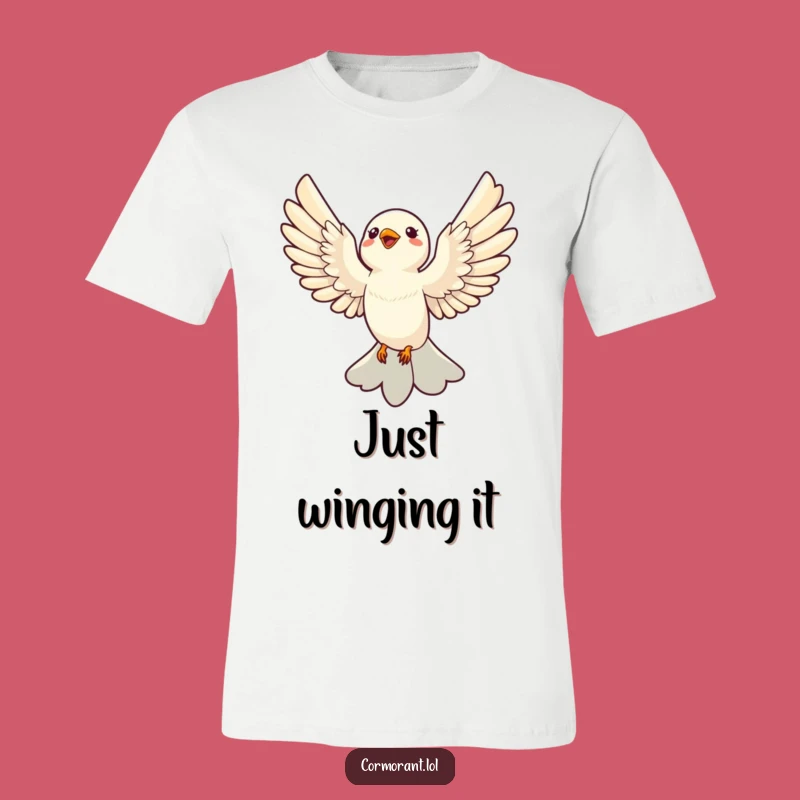 Funny Soaring Bird T-Shirt: Unleash Your Inner Aviator with this Funny Tee!